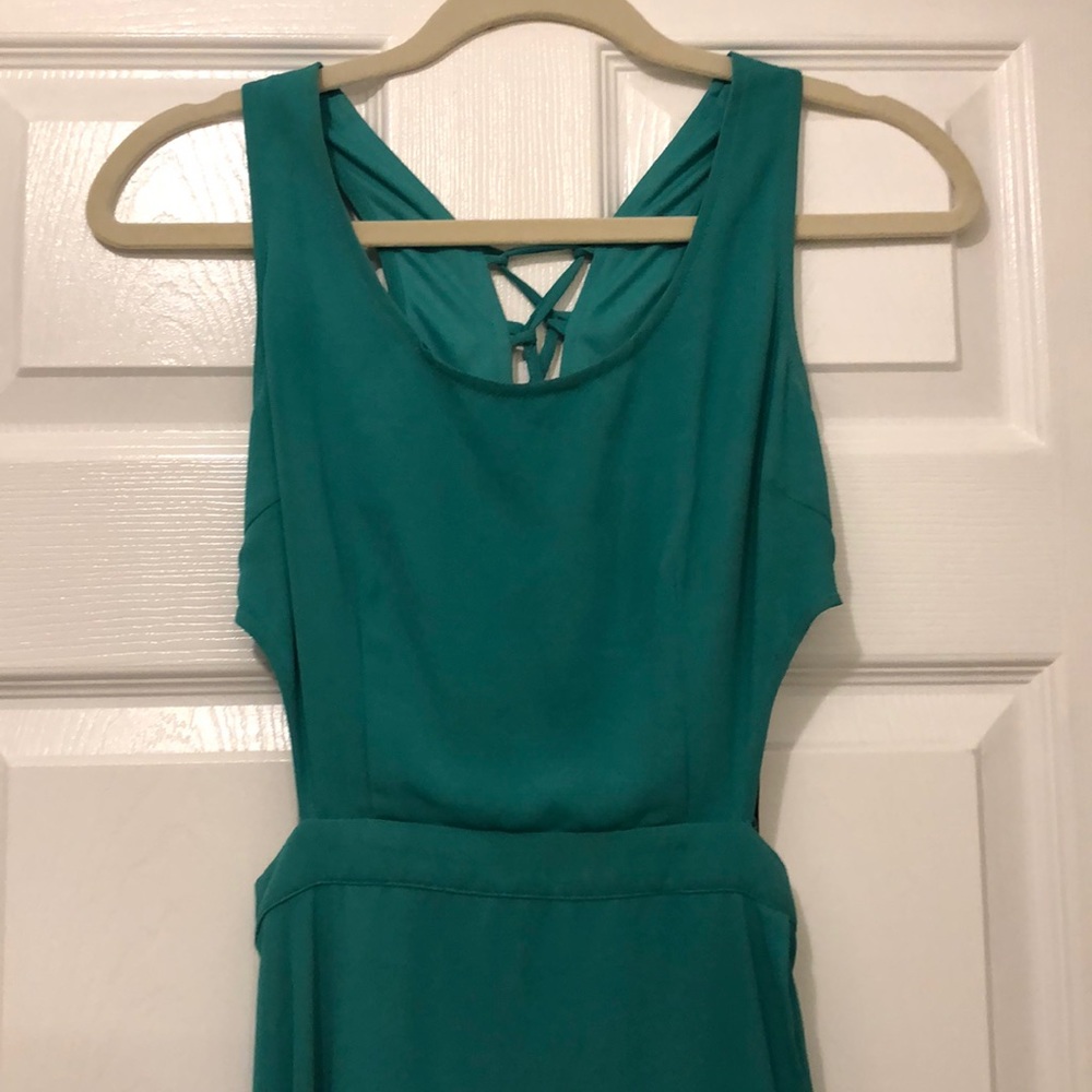 CUT OUT_LACE UP_HI - LOW DRESS |Size S |